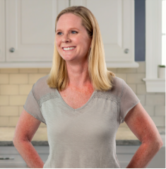 Jennifer, an adult with moderate-to-severe atopic dermatitis