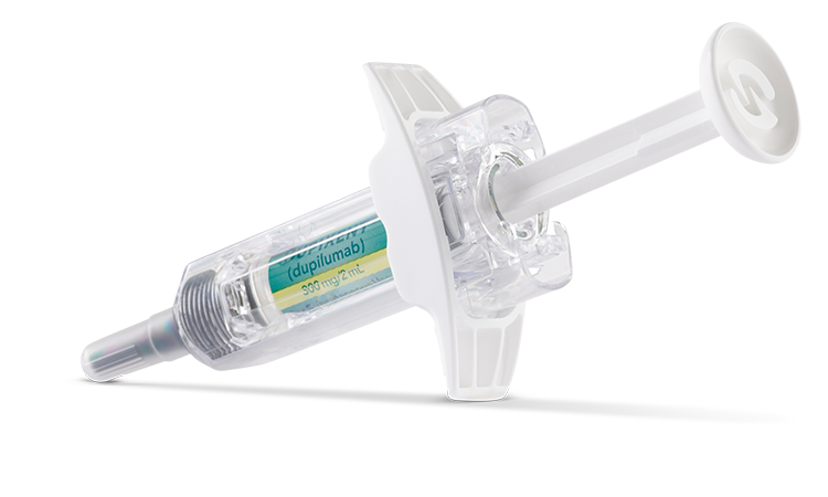 Dupixent® (dupilumab) pre-filled syringe 300mg for ages 18 years and older