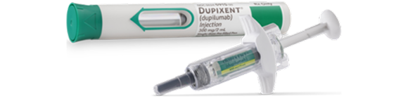 Dupixent® (dupilumab) 300mg pre-filled pen and syringe