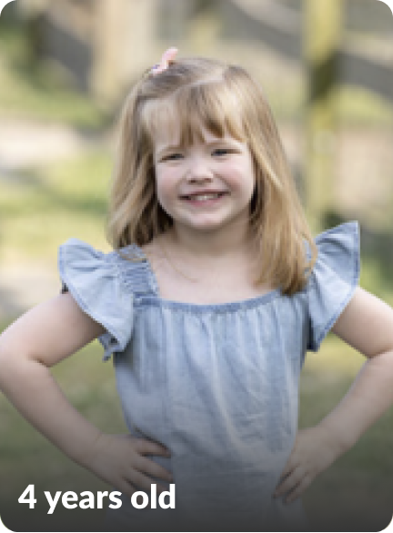 Lila, an infant to preschooler with moderate-to-severe atopic dermatitis